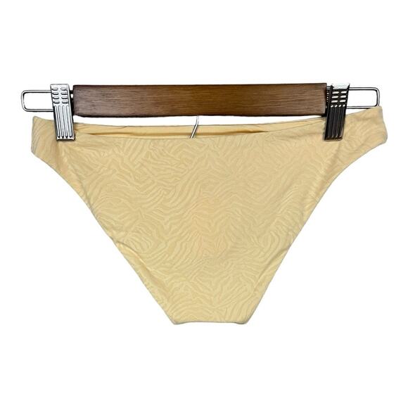 RVCA Run Wild French Cut Cheeky Bikini Bottom in Apricot Size XS NWT - Picture 4 of 10
